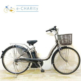 【中古】 電動自転車 ママチャリ ヤマハ PAS ナチュラ XL ゴールド 26インチ KD060 電動アシスト自転車 【神戸在庫】