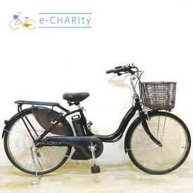 【中古】 電動自転車 ママチャリ ヤマハ PAS ナチュラ XL DX ブラック 24インチ KD078 電動アシスト自転車 【神戸在庫】