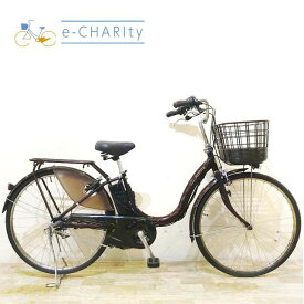 【中古】 電動自転車 ママチャリ ブリヂストン アシスタ ベーシック ブラウン 26インチ KD079 電動アシスト自転車 【神戸在庫】
