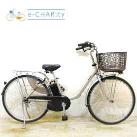 【中古】 電動自転車 ママチャリ パナソニック ビビ L ゴールド 26インチ KD118 電動アシスト自転車 【神戸在庫】