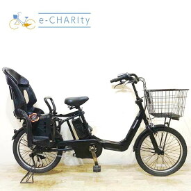 【楽天スーパーセール】【中古】 電動自転車 子ども乗せ 子供乗せ パナソニック ギュット アニーズ ブラック 20インチ KE005 電動アシスト自転車 【神戸在庫】