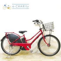 楽天市場】ママチャリ 26インチ（カラーレッド）（電動アシスト自転車 