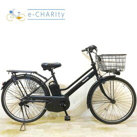 【中古】 電動自転車 ママチャリ パナソニック TIMO S ティモ S ブラック 26インチ KE011 電動アシスト自転車 【神戸在庫】