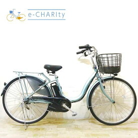 【中古】 電動自転車 ママチャリ ブリヂストン アシスタ ベーシック ブルー 26インチ KE060 電動アシスト自転車 【神戸在庫】