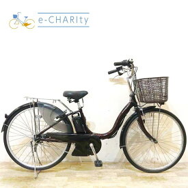 【中古】 電動自転車 ママチャリ ヤマハ PAS ナチュラ M ブラウン 26インチ KF133 電動アシスト自転車 【神戸在庫】