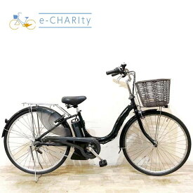 【中古】 電動自転車 ママチャリ ヤマハ PAS ナチュラ グリーン 26インチ KG032 電動アシスト自転車 【神戸在庫】