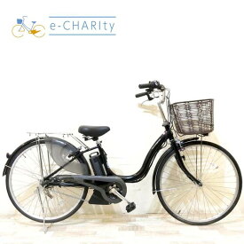 【中古】 電動自転車 ママチャリ ヤマハ PAS ナチュラ ブラック 26インチ KH009 電動アシスト自転車 【神戸在庫】