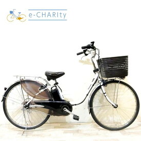 【中古】 電動自転車 ママチャリ パナソニック ビビDX ホワイト 26インチ KH085 電動アシスト自転車 【神戸在庫】
