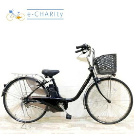【中古】 電動自転車 ママチャリ パナソニック ビビDX ブラック 26インチ KH118 電動アシスト自転車 【神戸在庫】