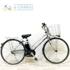 【全品ポイント10倍★お買い物マラソン限定】【中古】 電動自転車 スポーツ パナソニック ティモDX シルバー 27インチ KH129 電動アシスト自転車 【神戸在庫】