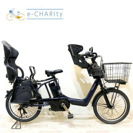【全品ポイント10倍★お買い物マラソン限定】【中古】 電動自転車 子ども乗せ 子供乗せ パナソニック ギュットアニーズ ネイビー 20インチ KI003 電動アシスト自転車 【神戸在庫】