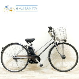 【全品ポイント10倍★お買い物マラソン限定】【中古】 電動自転車 シティ パナソニック ビビDX シティ シルバー 27インチ KI010 電動アシスト自転車 【神戸在庫】