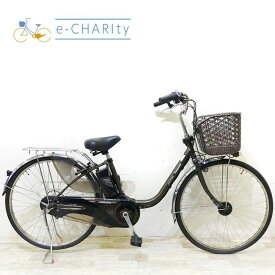 【中古】 電動自転車 ママチャリ パナソニック ビビDX ブラウン 26インチ KI065 電動アシスト自転車 【神戸在庫】