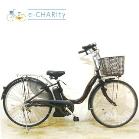 【全品ポイント10倍★お買い物マラソン限定】【中古】 電動自転車 ママチャリ ヤマハ PAS Cheer パス チア ブラウン 26インチ KE090 電動アシスト自転車 【神戸在庫】