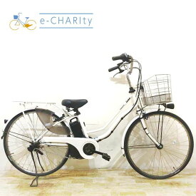 【中古】 電動自転車 ママチャリ パナソニック TIMO I ティモ I ホワイト 26インチ KE103 電動アシスト自転車 【神戸在庫】