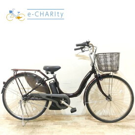 【中古】 電動自転車 ママチャリ ヤマハ PAS ナチュラ L DX ブラウン 26インチ KE145 電動アシスト自転車 【神戸在庫】