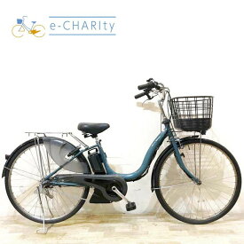 【中古】 電動自転車 ママチャリ ヤマハ PAS ナチュラ XM ブルー 26インチ KF039 電動アシスト自転車 【神戸在庫】