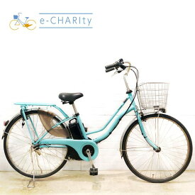 【4日間限定★3000円OFFクーポン配布】【中古】 電動自転車 ママチャリ パナソニック ティモ I ブルー 26インチ SR402Y 電動アシスト自転車 【横浜在庫】