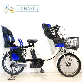 【4日間限定★3000円OFFクーポン配布】【中古】 電動自転車 子ども乗せ 子供乗せ ヤマハ PAS Babby パス バビー ホワイト 20インチ YA020 電動アシスト自転車 【横浜在庫】