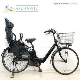 【P10倍★スーパーセール限定】【中古】 電動自転車 子ども乗せ 子供乗せ パナソニック ギュット アニーズ F ブラック 26インチ YA022 電動アシスト自転車 【横浜在庫】