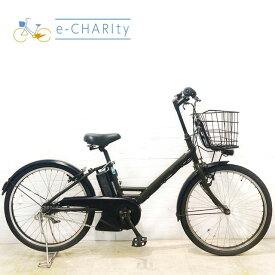 【4日間限定★3000円OFFクーポン配布】【中古】 電動自転車 ママチャリ ブリヂストン アシスタ ユニ カーキ 24インチ YA034 電動アシスト自転車 【横浜在庫】