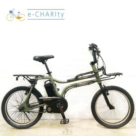 【P10倍★スーパーセール限定】【中古】 電動自転車 小径車 パナソニック EZ グリーン 20インチ YA070 電動アシスト自転車 【横浜在庫】