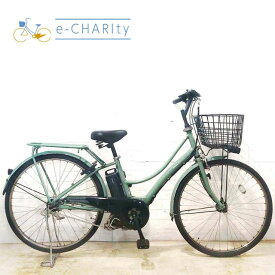 【P10倍★スーパーセール限定】【中古】 電動自転車 ママチャリ ヤマハ PAS Ami パス アミ グリーン 26インチ YA120 電動アシスト自転車 【横浜在庫】