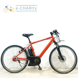【中古】 電動自転車 スポーツ ブリヂストン リアルストリーム オレンジ 26インチ YB010 電動アシスト自転車 【横浜在庫】