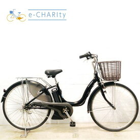 【P10倍★マラソン限定】【中古】 電動自転車 ママチャリ ヤマハ PAS ナチュラ XM ブラック 26インチ YX133 電動アシスト自転車 【横浜在庫】