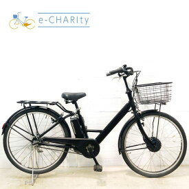 【P10倍★マラソン限定】【中古】 電動自転車 ママチャリ ブリヂストン ステップクルーズ e ブラック 26インチ YX136 電動アシスト自転車 【横浜在庫】