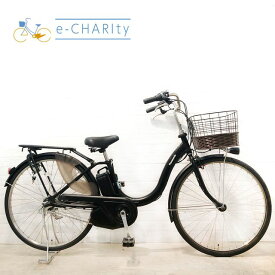 【期間限定★3000円OFFクーポン配布】【中古】【東京・神奈川・埼玉・千葉限定】 電動自転車 ママチャリ パナソニック ティモ L ブラック 26インチ SR388Y 横浜 電動アシスト自転車
