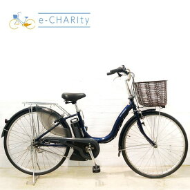【P10倍★マラソン限定】【中古】 電動自転車 ママチャリ ヤマハ PAS ナチュラ M ブルー 26インチ YX047 電動アシスト自転車 【横浜在庫】
