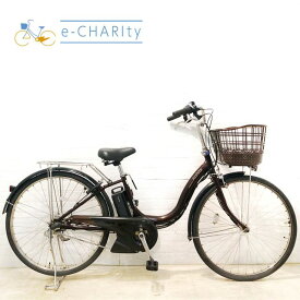 【2日間限定★3000円OFFクーポン配布】【中古】 電動自転車 ママチャリ ブリヂストン アシスタ DX ブラウン 26インチ YX128 電動アシスト自転車 【横浜在庫】