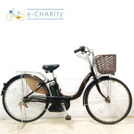 【中古】 電動自転車 ママチャリ ブリヂストン アシスタ DX ブラウン 26インチ YB039 電動アシスト自転車 【横浜在庫】