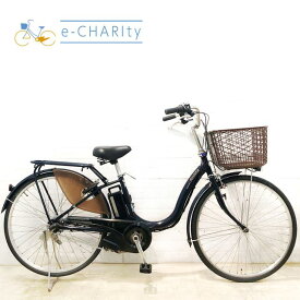 【中古】 電動自転車 ママチャリ ブリヂストン アシスタ ベーシック ネイビー 26インチ YB040 電動アシスト自転車 【横浜在庫】