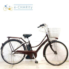 【中古】 電動自転車 ママチャリ ブリヂストン アシスタ ポルク ブラウン 26インチ YB063 電動アシスト自転車 【横浜在庫】