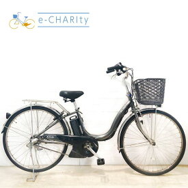 【中古】 電動自転車 ママチャリ ブリヂストン アシスタ U DX シルバー 26インチ YC028 電動アシスト自転車 【横浜在庫】