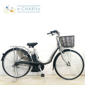 【P5倍★楽天スーパーセール対象】【中古】 電動自転車 ママチャリ ヤマハ PAS ナチュラ M シルバー 26インチ YD091 電動アシスト自転車 【横浜在庫】