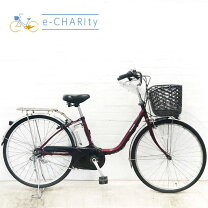 楽天市場】自転車 26インチ ママチャリ（カラーレッド）（電動アシスト 