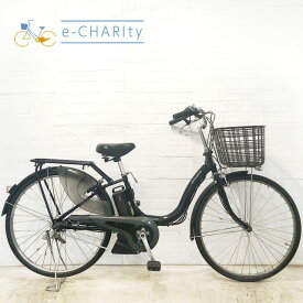 【中古】 電動自転車 ママチャリ ヤマハ PAS ナチュラ L ブラック 26インチ YF066 電動アシスト自転車 【横浜在庫】