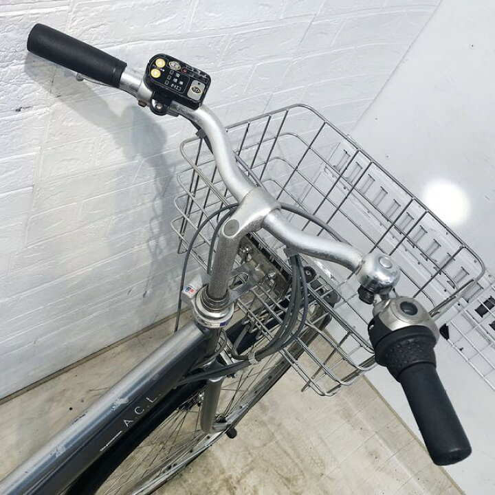 楽天市場】【中古】 電動自転車 シティ ブリヂストン A.C.L シルバー 