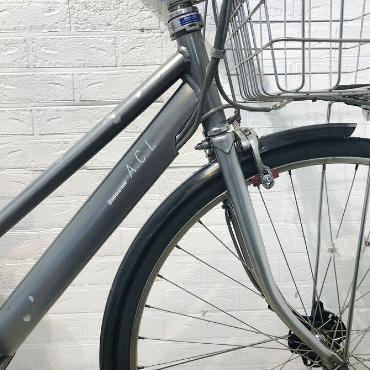 楽天市場】【中古】 電動自転車 シティ ブリヂストン A.C.L シルバー 