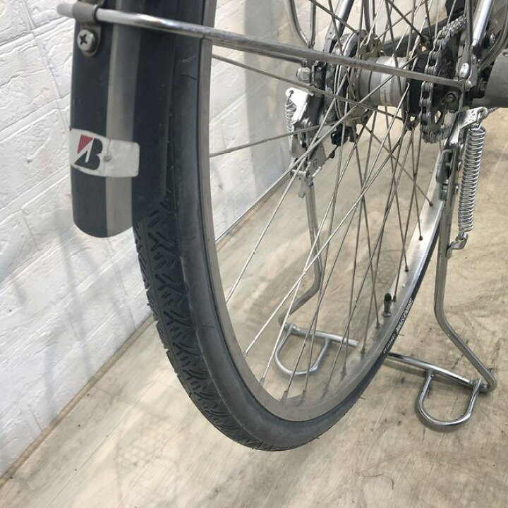 楽天市場】【中古】 電動自転車 シティ ブリヂストン A.C.L シルバー 