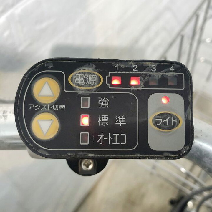 楽天市場】【中古】 電動自転車 シティ ブリヂストン A.C.L シルバー 
