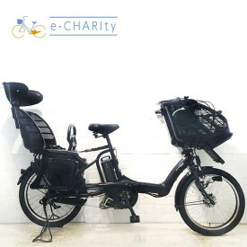 【全品ポイント10倍★お買い物マラソン限定】【中古】 電動自転車 子ども乗せ 子供乗せ ヤマハ PAS キッスミニ ブラウン 20インチ YH050 電動アシスト自転車 【横浜在庫】