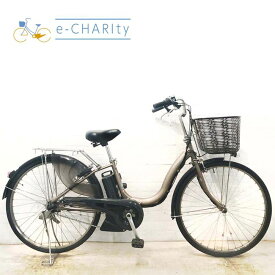 【中古】 電動自転車 ママチャリ ヤマハ PAS ナチュラXL ゴールド 26インチ YI018 電動アシスト自転車 【横浜在庫】