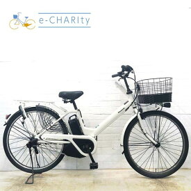 【中古】 電動自転車 ママチャリ パナソニック ティモA ホワイト 26インチ YI029 電動アシスト自転車 【横浜在庫】