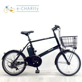【中古】 電動自転車 小径車 パナソニック ベロスター ミニ ブラック 20インチ YJ133 電動アシスト自転車 【横浜在庫】
