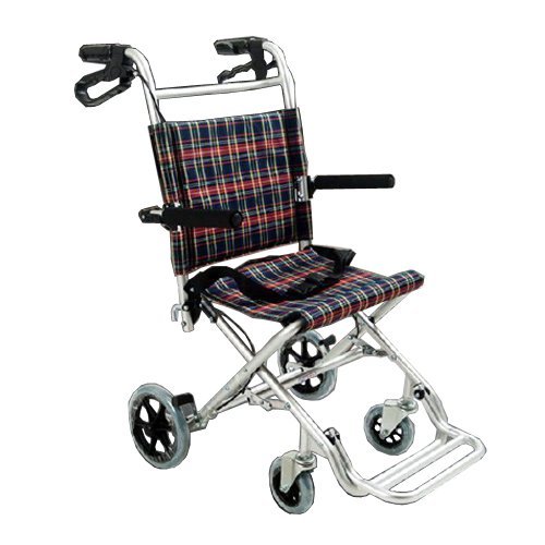 NiceWay コンパクト 介助用 超軽量 折り畳み車椅子-