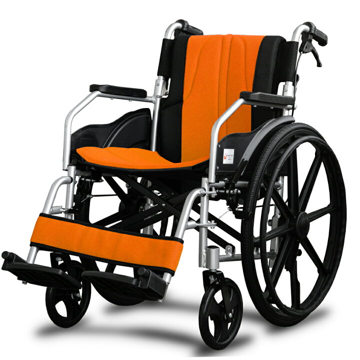 楽天市場】NiceWay8 車椅子 折り畳み 介助式 自走式車椅子 自走式  